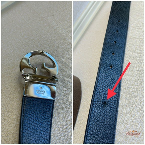 🛑SOLD🛑Authentic GUCCI Reversible Belt Size 38 - Picture 12 of 12